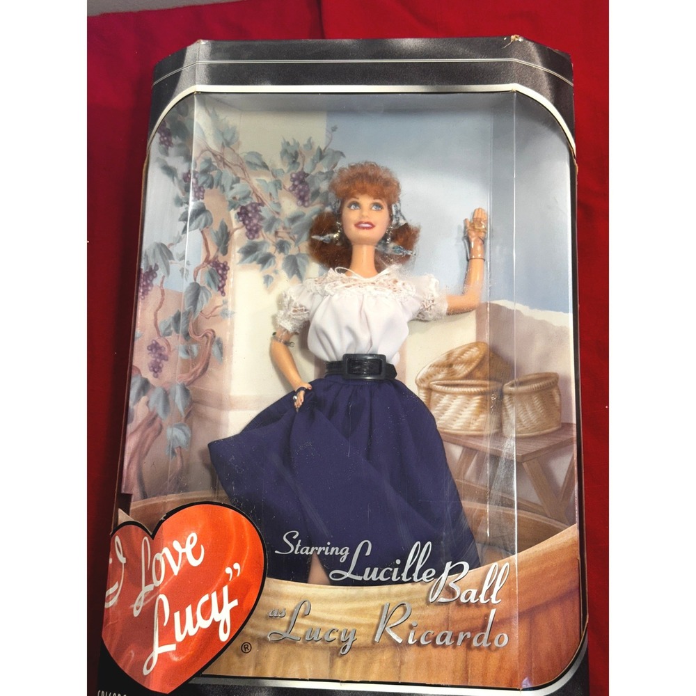 1999 I Love Lucy Doll Lucys Italian Movie & Vintage Porcelain Picture Tray 1609
